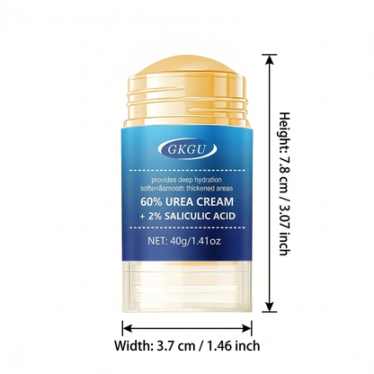 60% Urea Cream with 2% Salicylic Acid – Intensive Moisturizing Cream for Dry, Rough and Cracked Skin